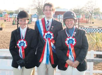 Trio bring home the medals