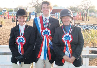 Trio bring home the medals