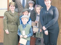 Children get a taste of wartime