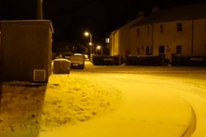 Gritters out in force as cold snap hits Teignbridge