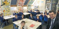 Chudleigh Knighton Primary School pupils' political punditry impresses Central Devon MP