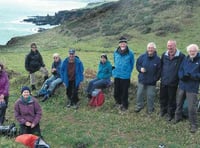 Ramblers blown away by nature’s power