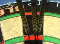 Jon Bush’s 12-dart leg included a 180 and a 170 shootout