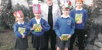 Judge has a difficut task judging St Mary’s pupils’ Easter bonnets