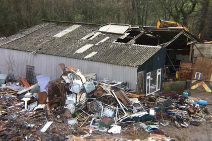 Tradesman dumped 2,000 tons of rubbish in countryside