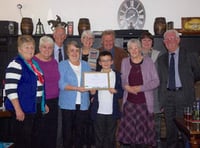 Buckfastleigh residents celebrate South West in Bloom success