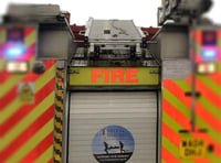 Man overcome by smoke in lodge fire