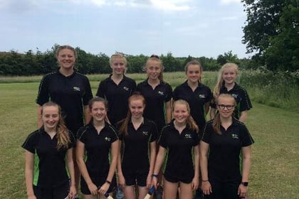 Newton Abbot College girls are rounders champions