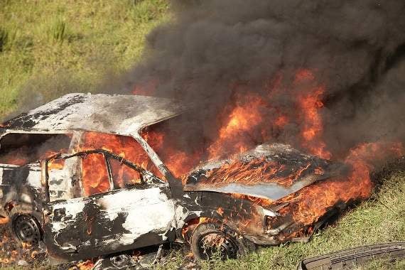 Car arsonists strike