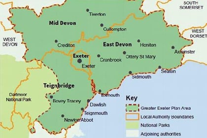 Newton Abbot among sites that could be allocated for major development in the Greater Exeter area plan