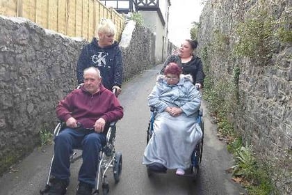 Wheelchair users fear fast moving traffic