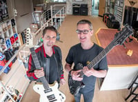 Muse’s Matt takes on guitar shop