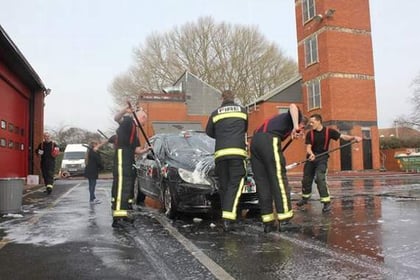Does your car need a wash? Back Newton Abbot firefighters’ charity event