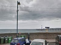 Teignmouth seafront lighting columns removed for safety reasons