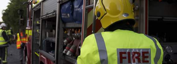 Leaking gas cylinder brought under control by Newton Abbot firefighters