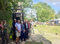 Crowds enjoy canal open day