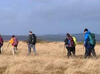 Newton Abbot Ramblers happy with fine weather at last