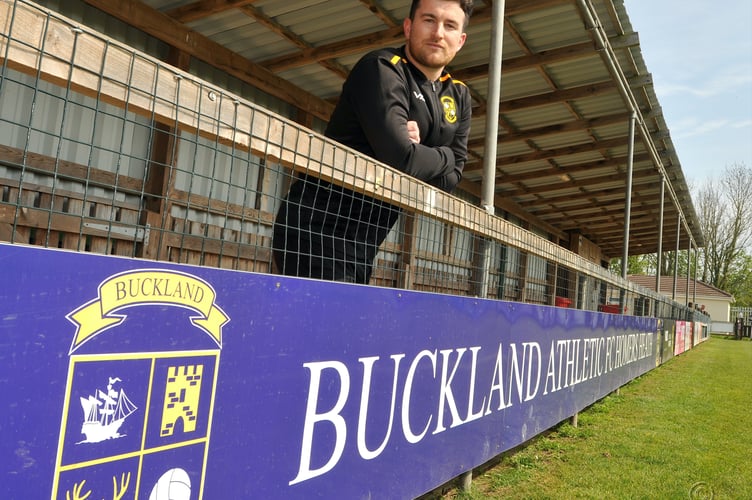  Photo: Steve Pope. MDA160422A_SP004
Football. Buckland Athletic announce Dan Hart as new First Team Head Coach.