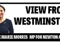 MP Morris' latest column: Finalising legislation before King's Speech 