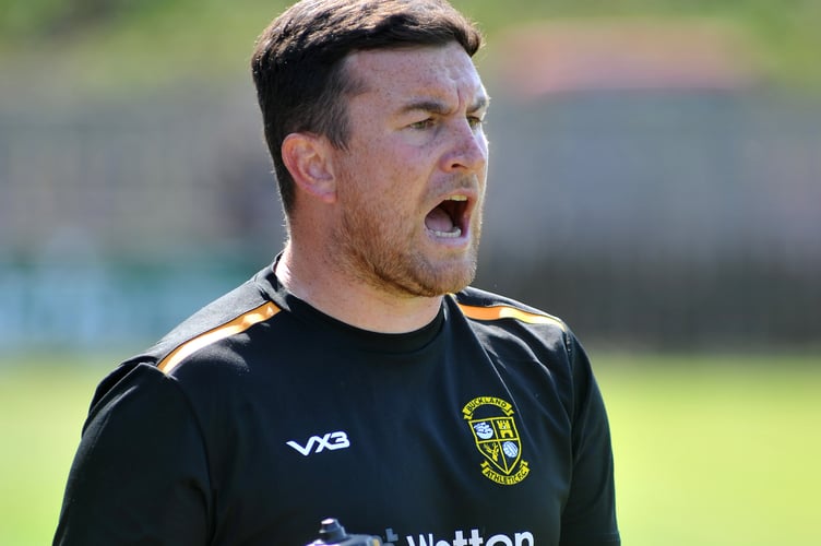 Photo: Steve Pope MDA160722A_SP001
Pre-season football friendlies. Buckland Athletic versus Willand Rovers.