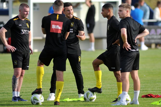 Photo: Steve Pope MDA080722E_SP008
Football. Buckland Athletic versus Torquay United