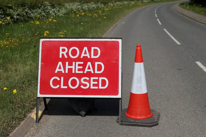Road closures: seven for Teignbridge drivers this week