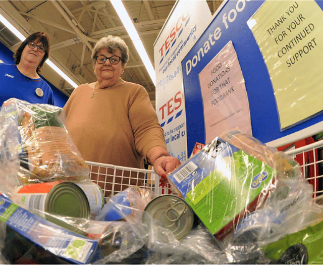 Newton Abbot Tesco shoppers urged to back food drive