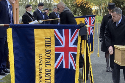 Normandy vet laid to rest
