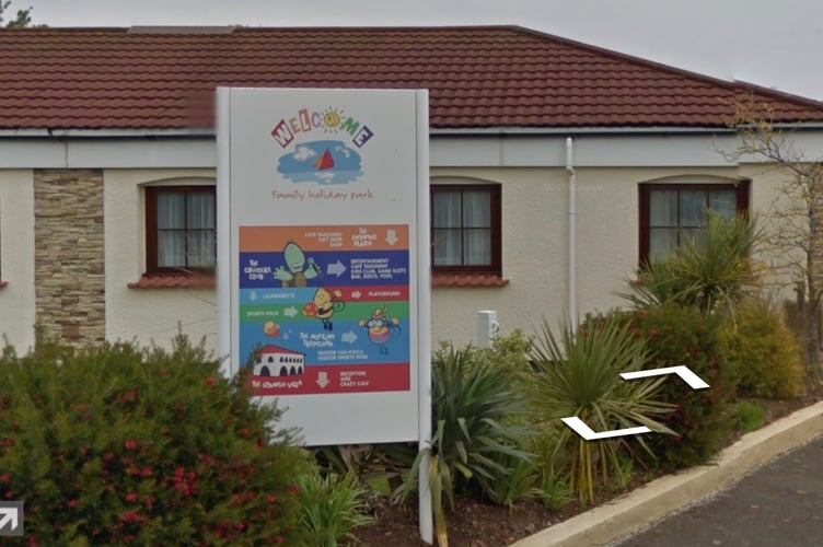 Welcome Family Holiday Park. Picture: Google street scene