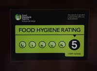 Food hygiene ratings handed to two Teignbridge establishments