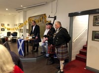 Mayor and guests celebrate Burns Night