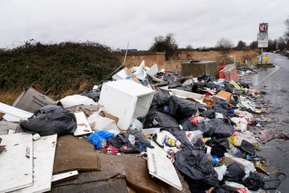 More than 1,000 fly-tipping incidents in Teignbridge