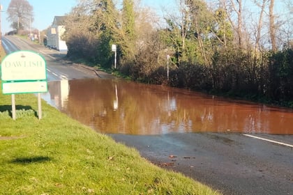 Burst water main caused 'chaos' between Teignmouth and Dawlish 