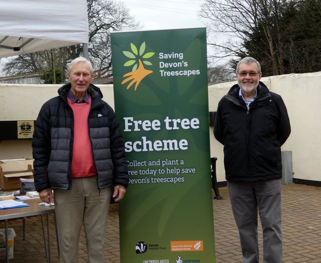 Town council's free tree giveaway event a success