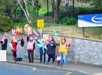 Teignmouth Community School teaching staff join day of action