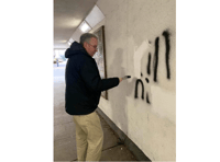 Reward to catch graffiti vandals