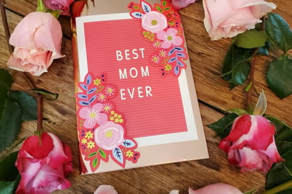 Craft at card for that special someone this Mother's Day