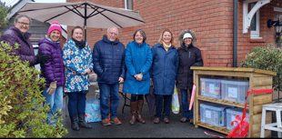 Board game cupboard opens at community-led library