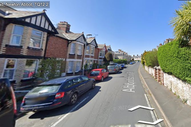 Abbotsbury Road, Newton Abbot.
Picture: Google Streetview