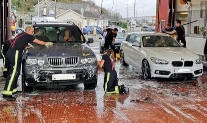 ON April 1, the annual Firefightersâ Charity car wash will be back at Newton Abbot Fire Station. 
Picture: Newton Abbot Fire Station (March 2023)
