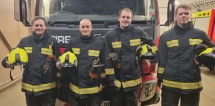 Firefighters running today in support of London Marathon fundraiser