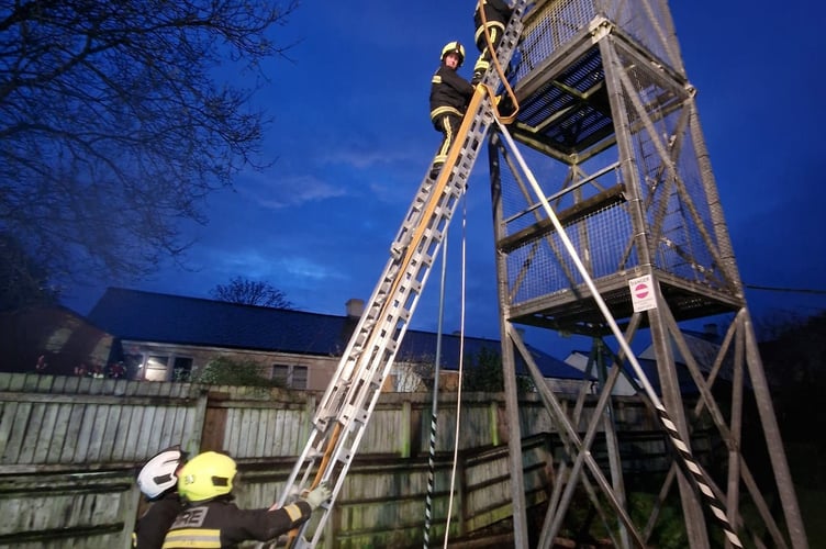 Buckfastleigh Fire Station annual hose testing