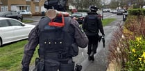 Cash suspected drugs and weapons removed from streets in police action