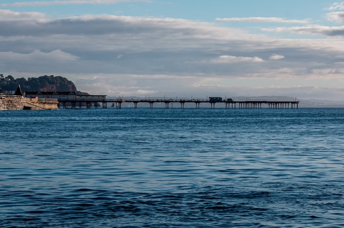 Teignmouth sea