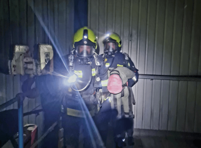 Buckfastleigh Fire Station Training Exercise