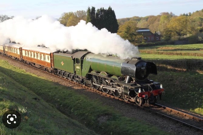 Flying Scotsman coming to south Devon 