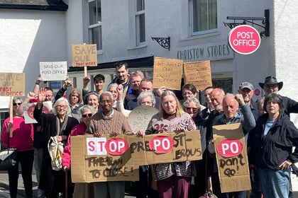 Christow residents rally against post office closure