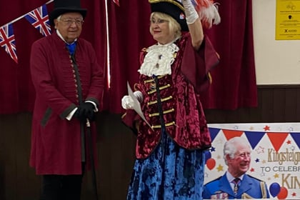 Town crier kicks off day of Coronation events
