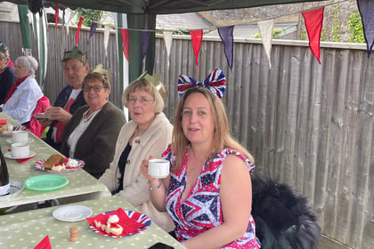 King Charles' flying visit to Coronation tea party