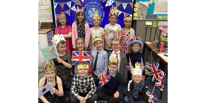 Primary school celebrates Coronation in style 